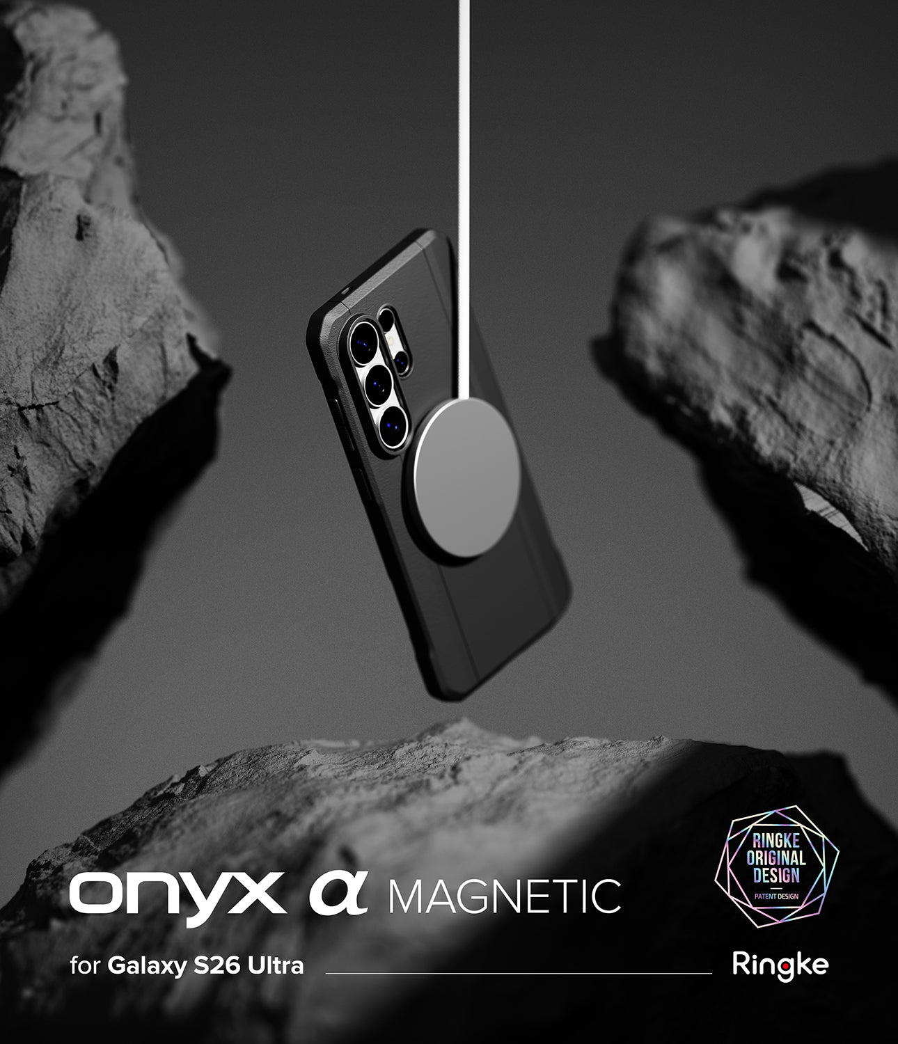 Ringke Onyx Alpha Magnetic Case for Samsung Galaxy S26 Ultra