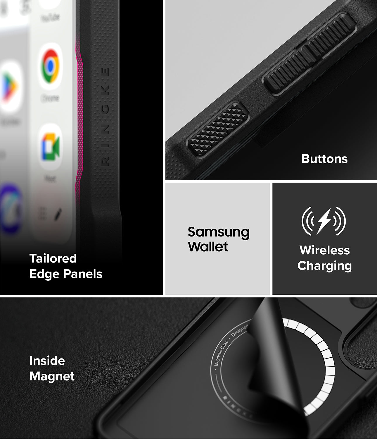 Ringke Onyx Alpha Magnetic Case for Samsung Galaxy S26 Ultra