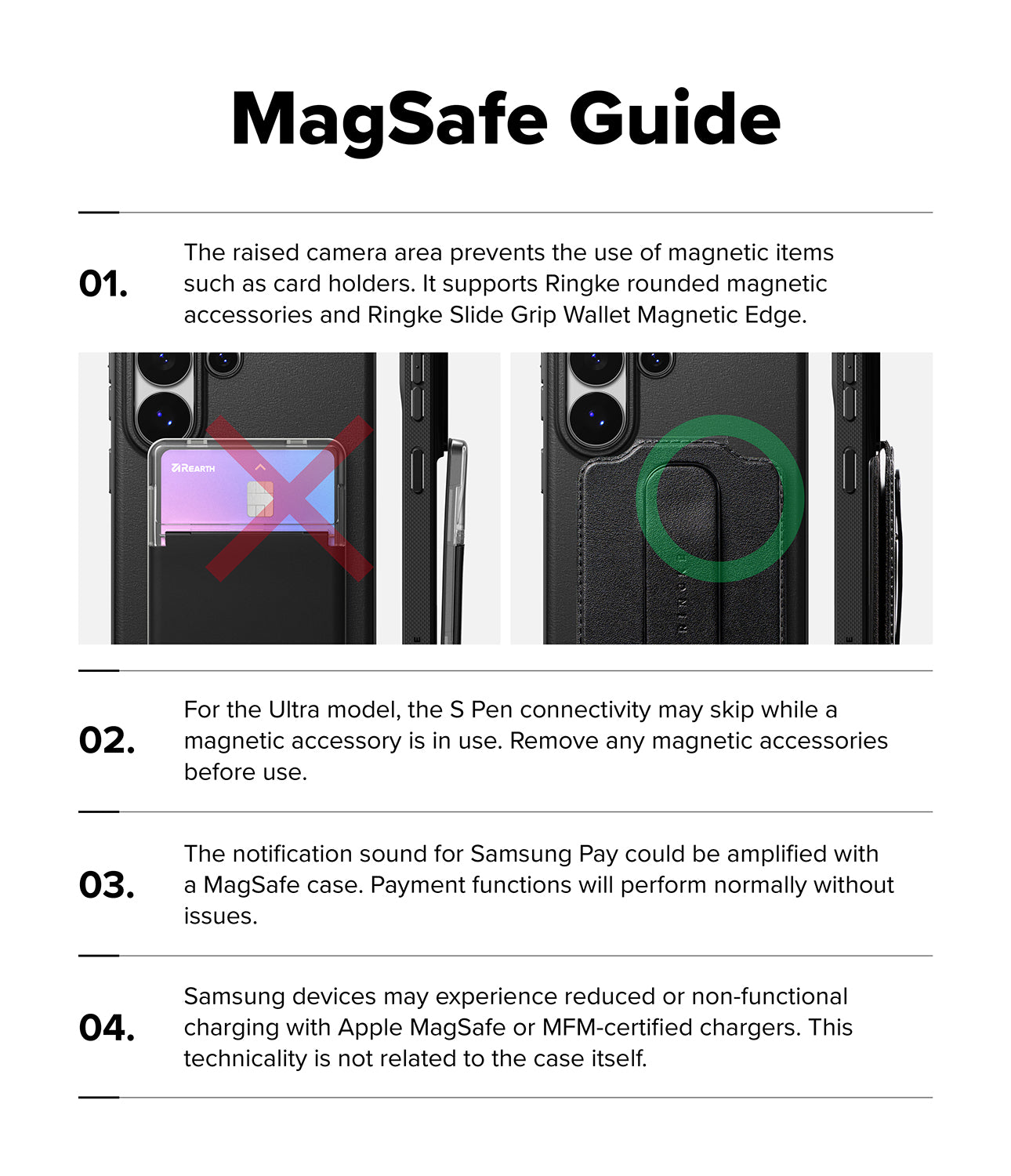 Ringke Onyx Magnetic Case for Samsung Galaxy S26 Ultra