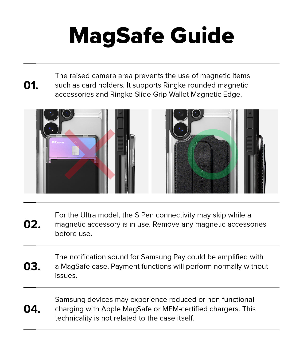 Ringke UX Magnetic Case for Samsung Galaxy S26 Ultra