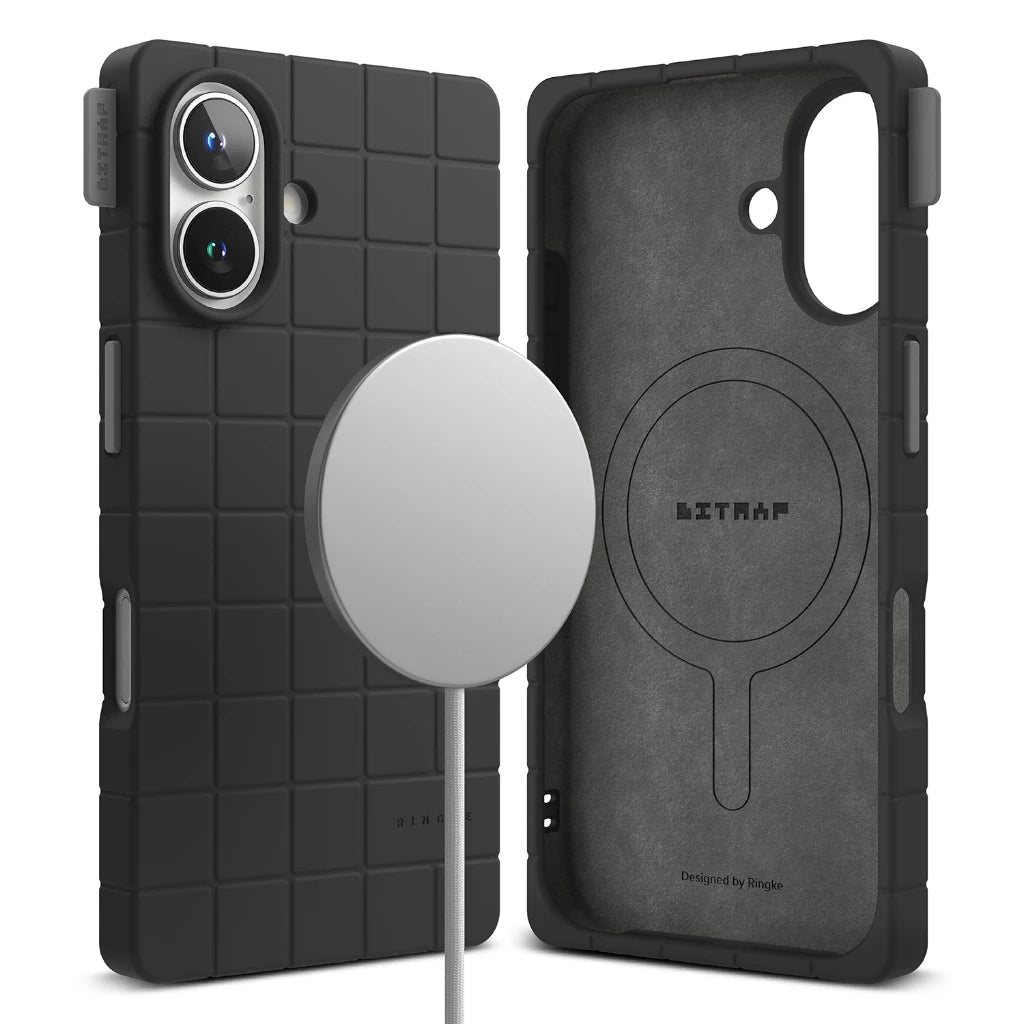 Ringke Bitmap Silicone Magnetic Case for Apple iPhone 16