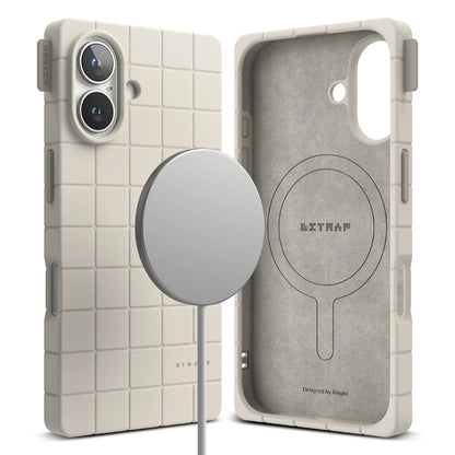 Ringke Bitmap Silicone Magnetic Case for Apple iPhone 16