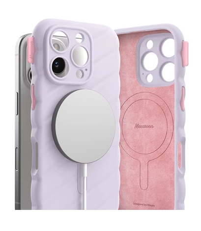 Ringke Macaron Silicone Magnetic Case for Apple iPhone 16 Pro
