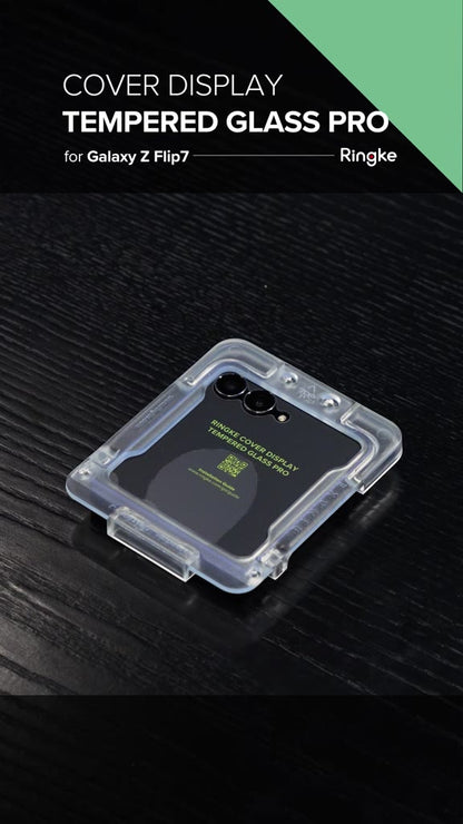 RIngke Cover Display Protector Tempered Glass Pro for Samsung Galaxy Z Flip 7