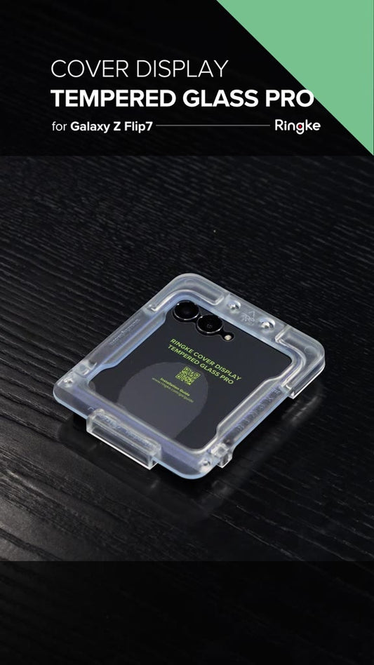 RIngke Cover Display Protector Tempered Glass Pro for Samsung Galaxy Z Flip 7