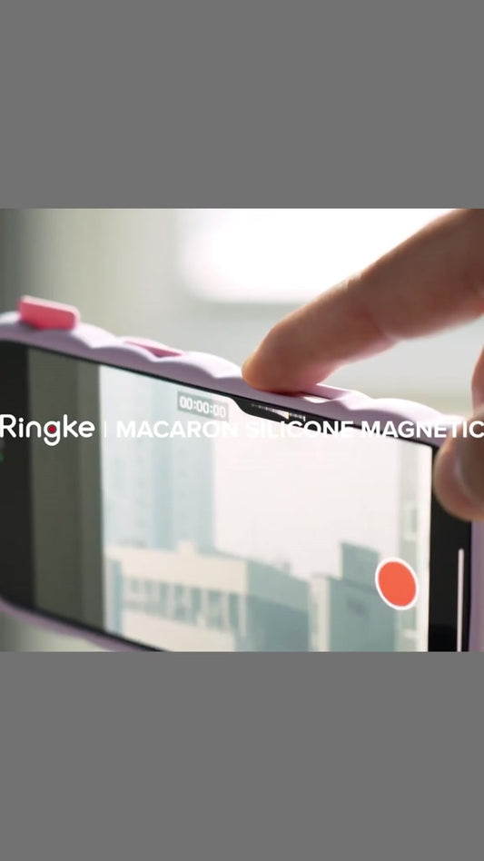 Ringke Macaron Silicone Magnetic Case for Apple iPhone 16 Pro