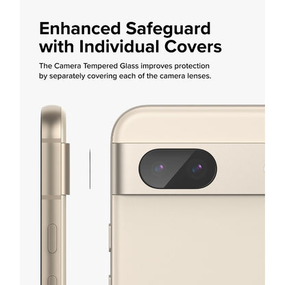 Ringke Camera Tempered Glass Screen Protector for Google Pixel 8a