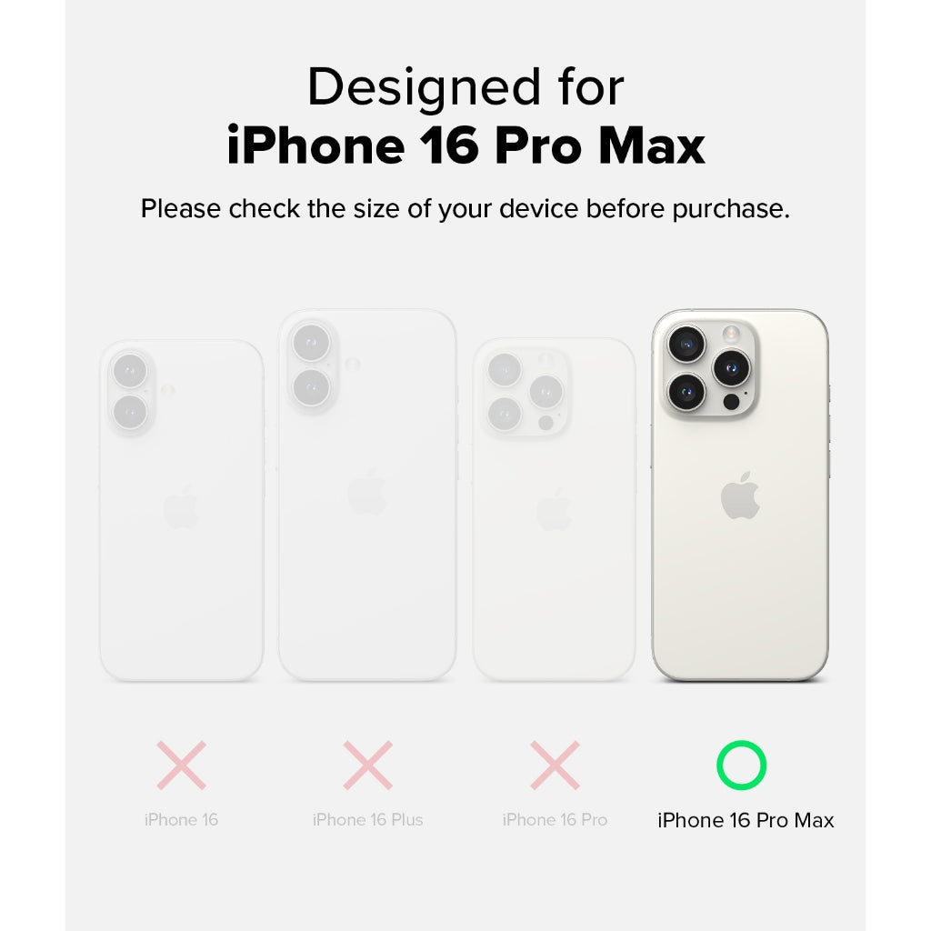 Ringke Silicone Magnetic Case for Apple iPhone 16 Pro Max