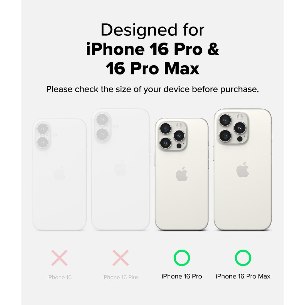 Ringke Camera Tempered Glass Protector for Apple iPhone 16 Pro / iPhone 16 Pro Max