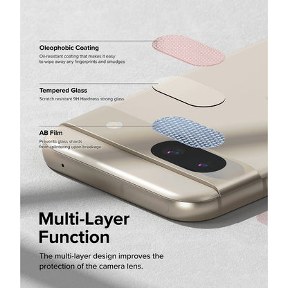 Ringke Camera Tempered Glass Screen Protector for Google Pixel 8a