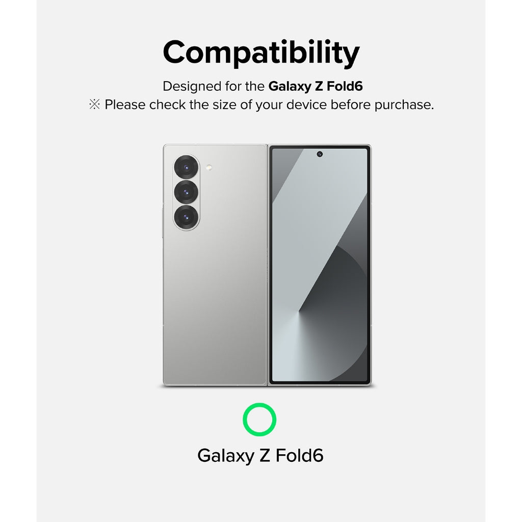 Ringke Cover Display Tempered Glass Protector for Galaxy Z Fold 6