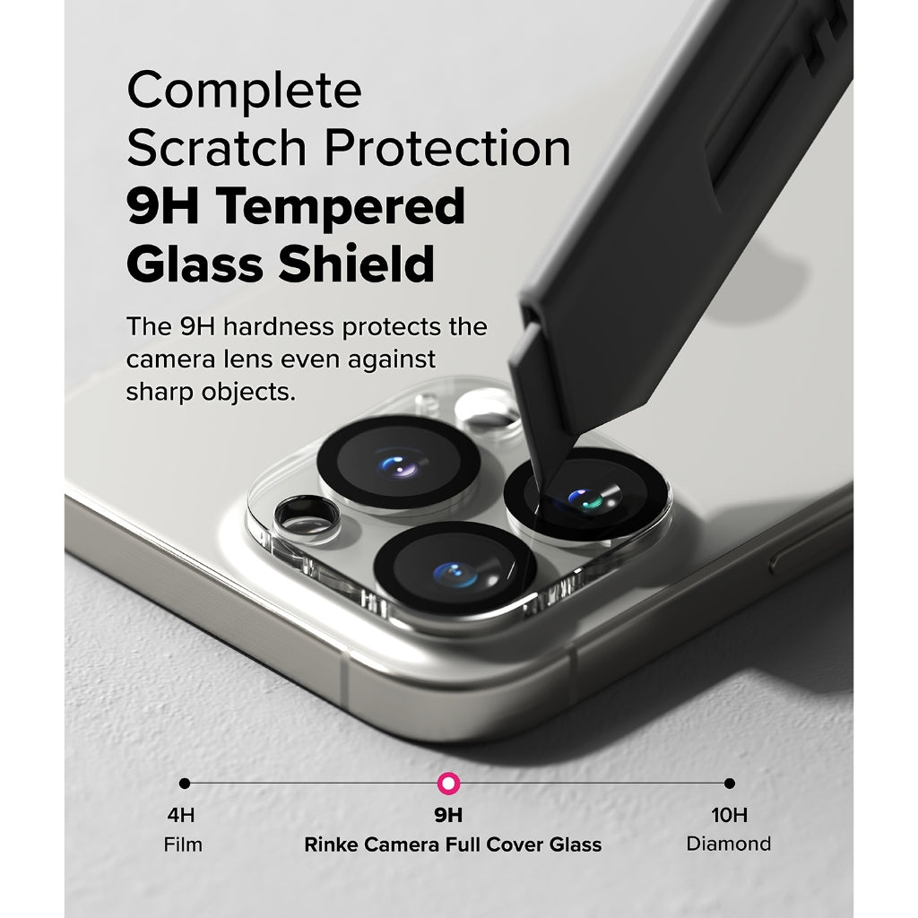Ringke Camera Tempered Glass Protector for Apple iPhone 16 Pro / iPhone 16 Pro Max