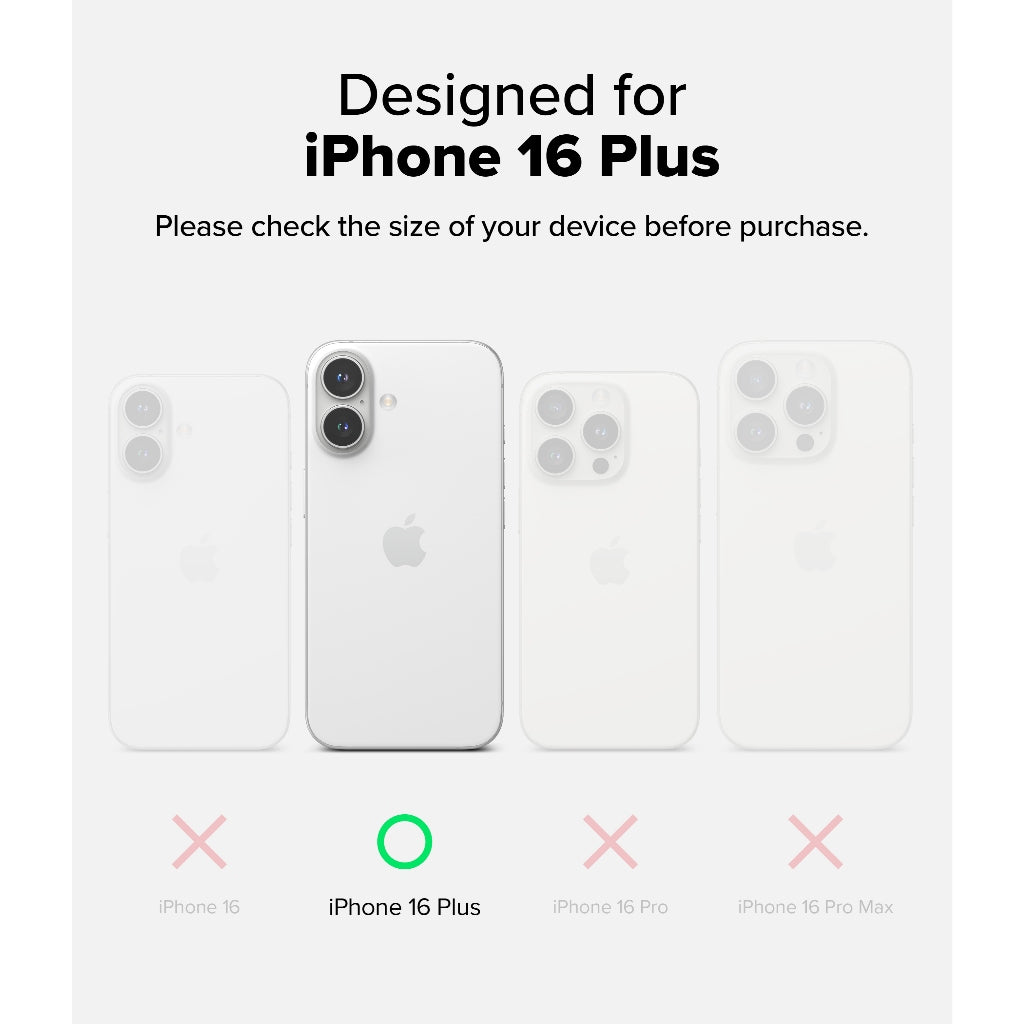 Ringke Silicone Magnetic Case for Apple iPhone 16 Plus