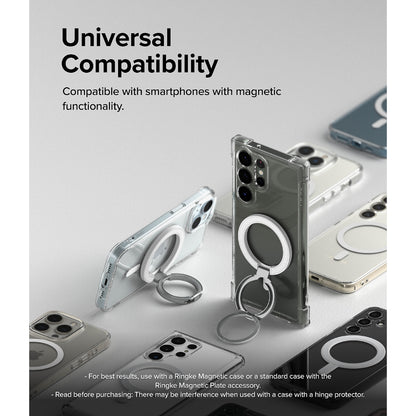 Ringke Smart Ring Magnetic - Detachable Foldable Multi-Functional 3-Tier Ring Holder