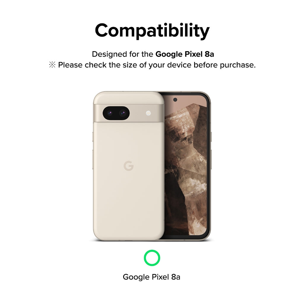 Ringke Camera Tempered Glass Screen Protector for Google Pixel 8a