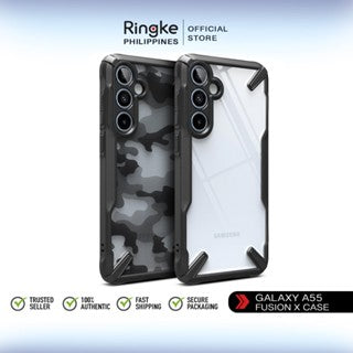 Ringke Fusion X Rugged Case for Samsung Galaxy A55 – Shockproof & Grip-Enhanced