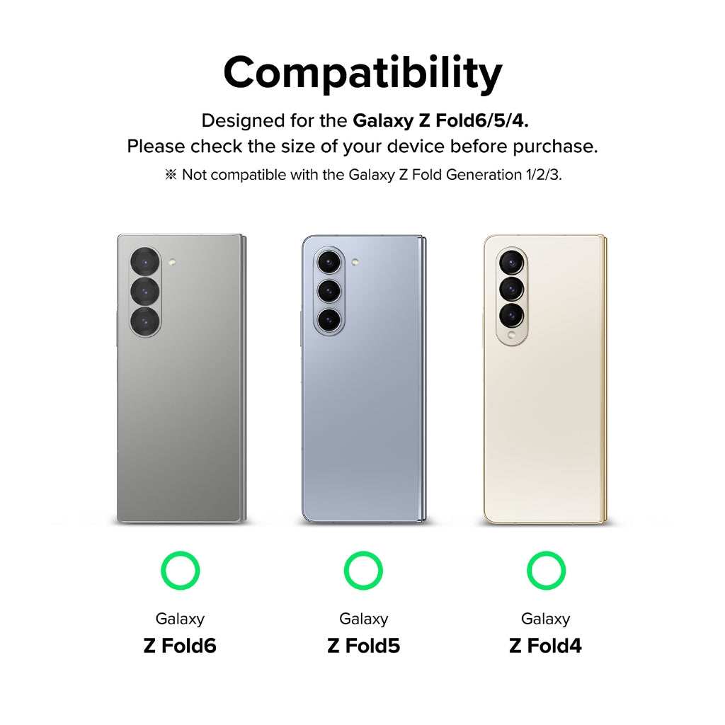 Ringke Dual Easy Hinge Protector for Samsung Galaxy Z Fold 6 / 5 / 4