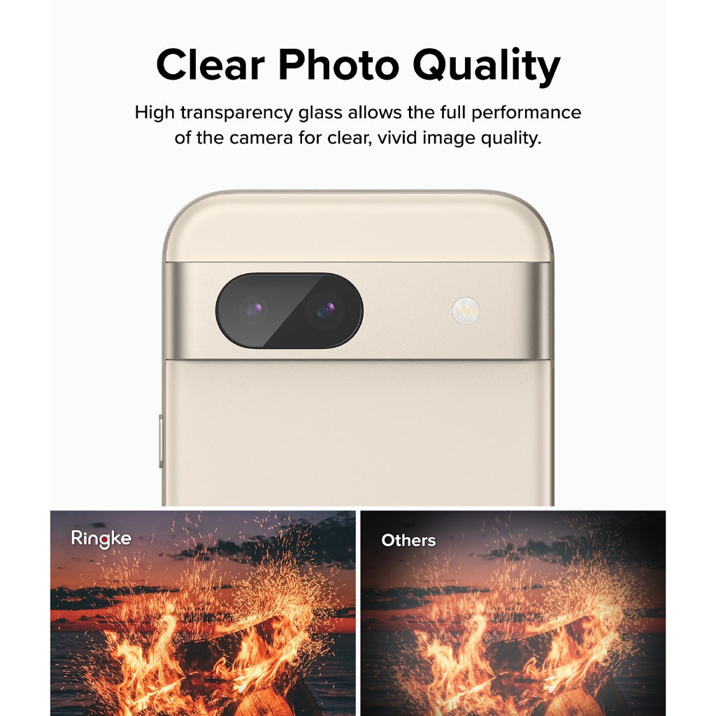 Ringke Camera Tempered Glass Screen Protector for Google Pixel 8a