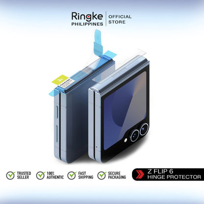 Ringke Hinge Dual Easy Film Protector Compatible for Samsung Galaxy Z Flip 6 / Flip 5 / Flip 4