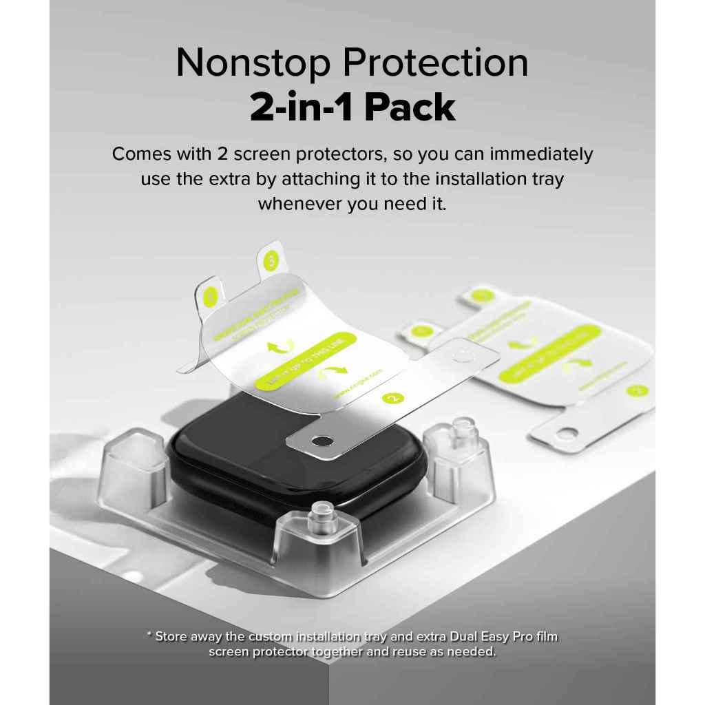Ringke Dual Easy PRO Film Screen Protector for Apple Watch 10 42mm