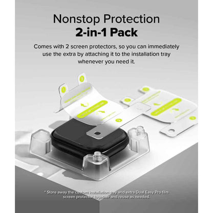 Ringke Dual Easy PRO Film Screen Protector for Apple Watch 10 42mm