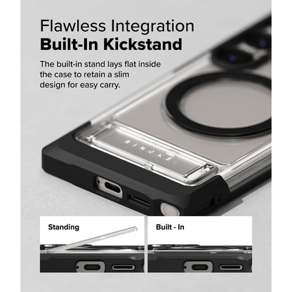 Ringke UX Magnetic Case for Galaxy S25 Ultra | MagSafe-Compatible Matte Grip Shockproof Cover