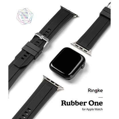 Ringke Rubber One Band Strap for Apple Watch Series 4/5/6/SE 44mm, 7/8/9 45mm, Ultra 1/2, 10 46mm