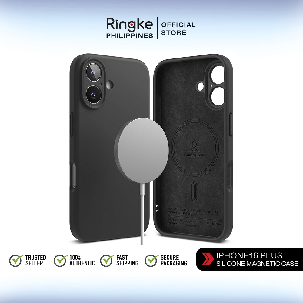 Ringke Silicone Magnetic Case for Apple iPhone 16 Plus