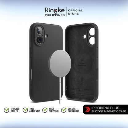 Ringke Silicone Magnetic Case for Apple iPhone 16 Plus