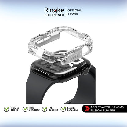 Ringke Fusion Bumper Case for Apple Watch 10 42mm - Accessory for Apple Watch - No Actual Watch