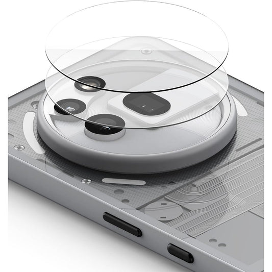 Ringke Nothing Phone (3a) Pro Camera Lens Protector | Tempered Glass Cover Anti-Fingerprint
