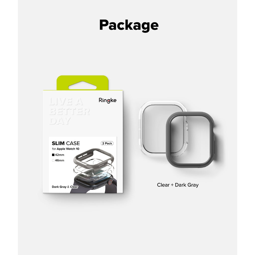 Ringke Slim Case for Apple Watch 10 42mm - Accessory for Apple Watch