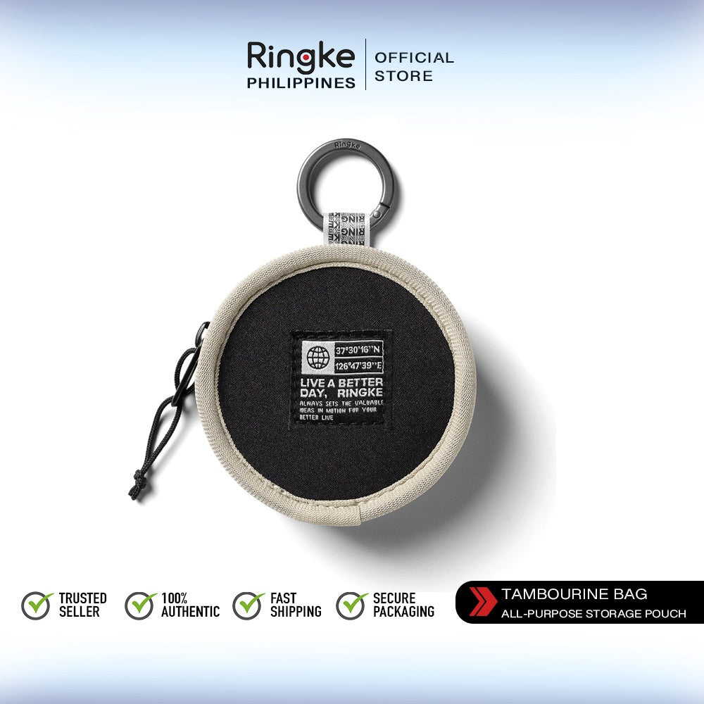 Ringke Mini Pouch Tambourine Bag – Compact Storage for Earbuds & Accessories