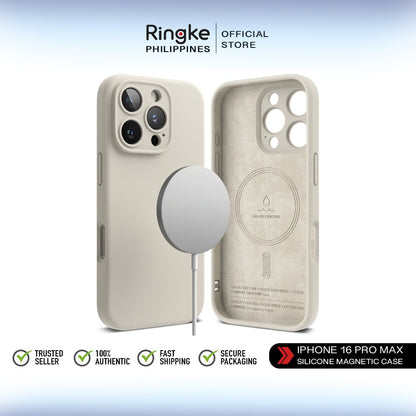 Ringke Silicone Magnetic Case for Apple iPhone 16 Pro Max