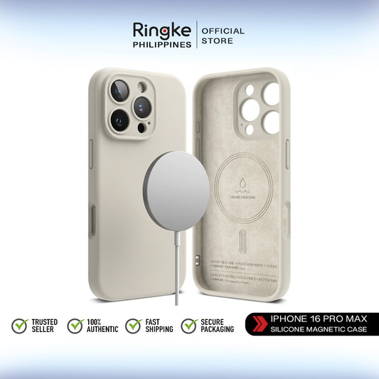 Ringke Silicone Magnetic Case for Apple iPhone 16 Pro Max