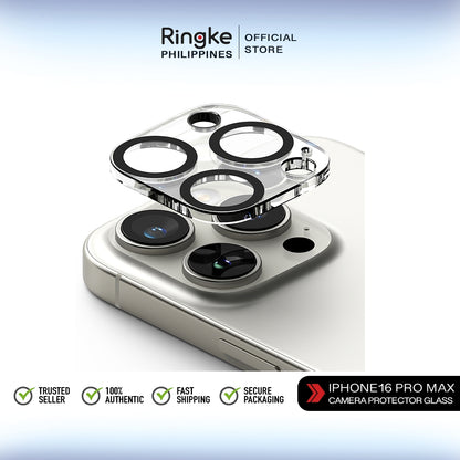 Ringke Camera Tempered Glass Protector for Apple iPhone 16 Pro / iPhone 16 Pro Max