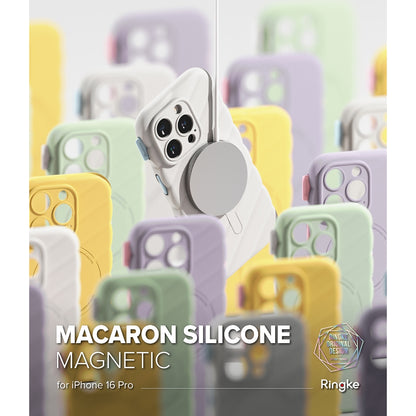 Ringke Macaron Silicone Magnetic Case for Apple iPhone 16 Pro