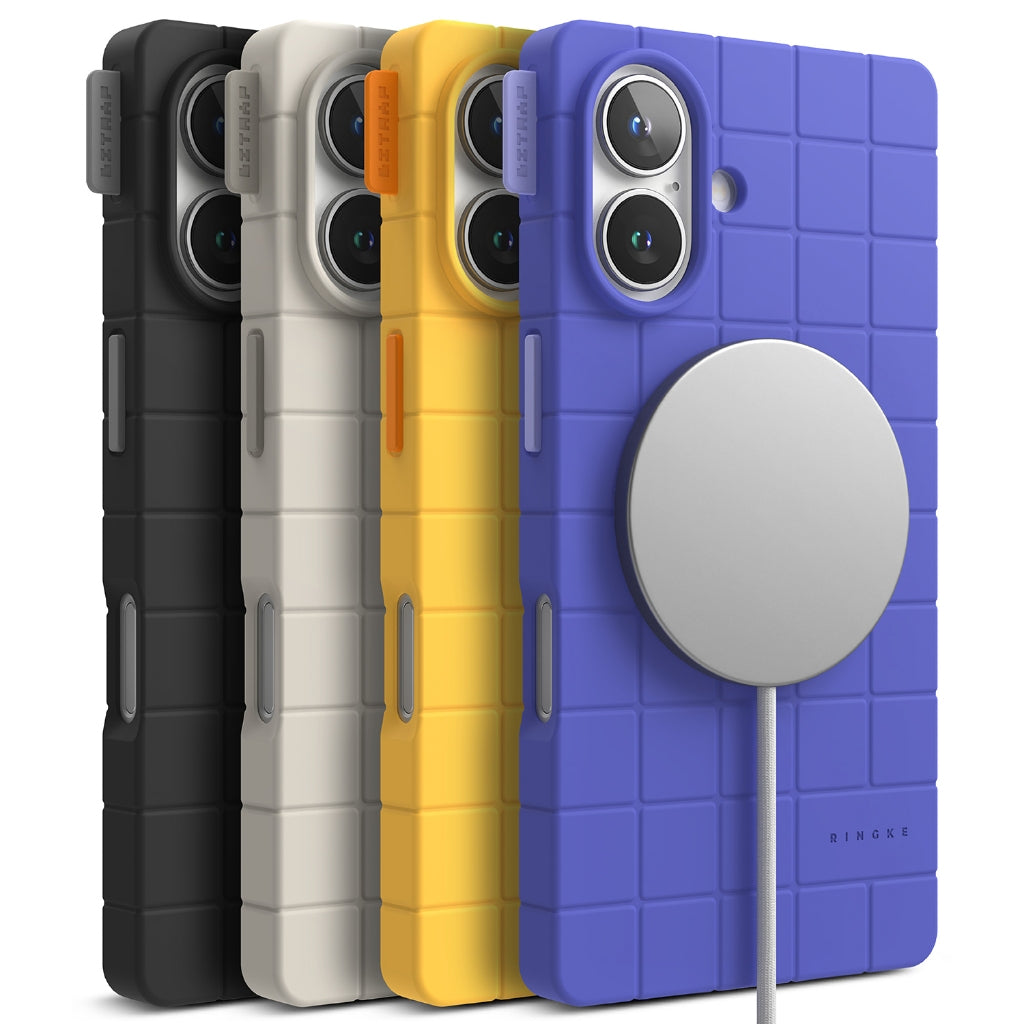 Ringke Bitmap Silicone Magnetic Case for Apple iPhone 16