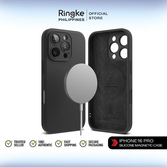 Ringke Silicone Magnetic Case for Apple iPhone 16 Pro