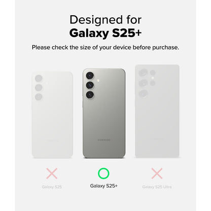Ringke S25 Plus Tempered Glass Screen Protector | Easy Slide Install Tray | 9H Anti-Scratch Film