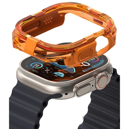 Ringke Fusion Bumper Case for Apple Watch Ultra 2 / Apple Watch Ultra 1 - Double-Layer Hybrid Case