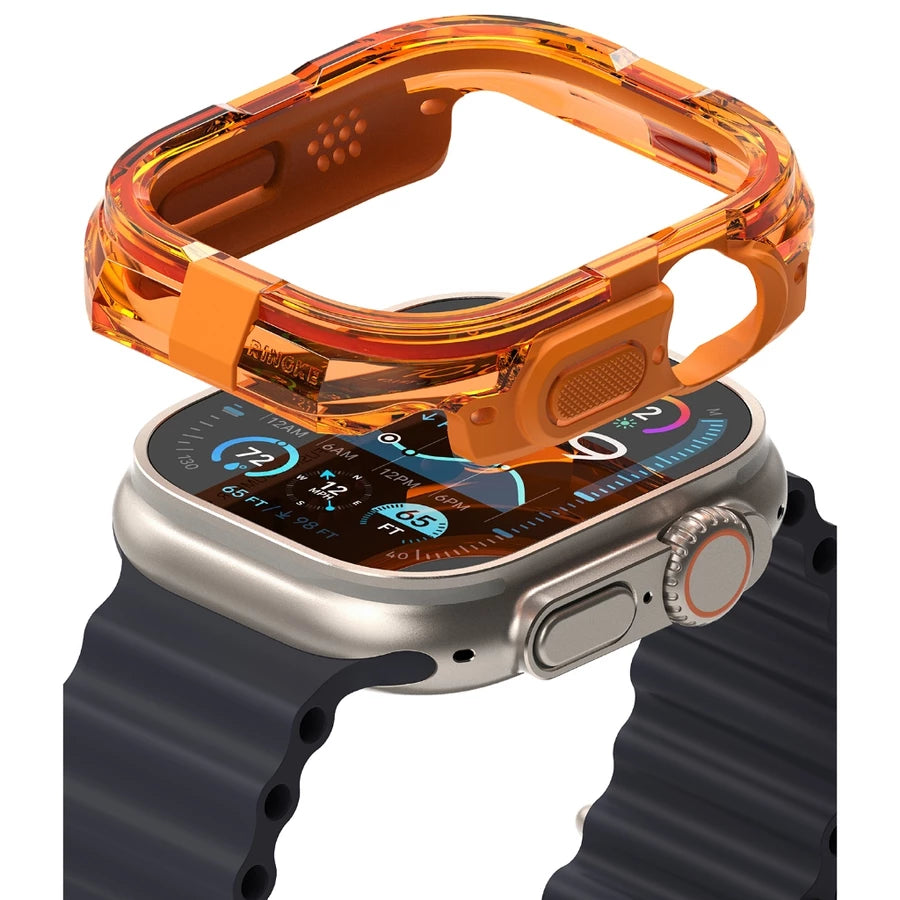 Ringke Fusion Bumper Case for Apple Watch Ultra 2 / Apple Watch Ultra 1 - Double-Layer Hybrid Case
