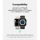 Ringke Rubber One Band Strap for Apple Watch Series 4/5/6/SE 44mm, 7/8/9 45mm, Ultra 1/2, 10 46mm