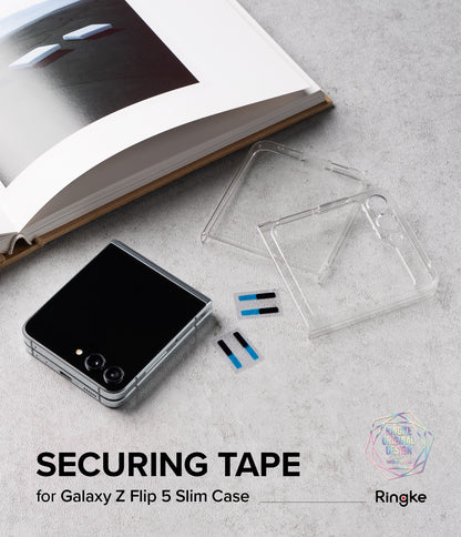 Ringke Securing Tape for Z Flip 5 Slim Case - Non-Slip Extra Sticker for Ringke Slim Case