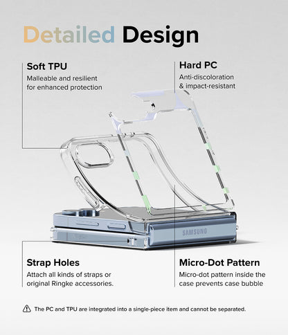 Ringke Fusion Design Case for Samsung Galaxy Z Flip 6