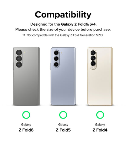 Ringke Dual Easy Hinge Protector for Samsung Galaxy Z Fold 6 / 5 / 4