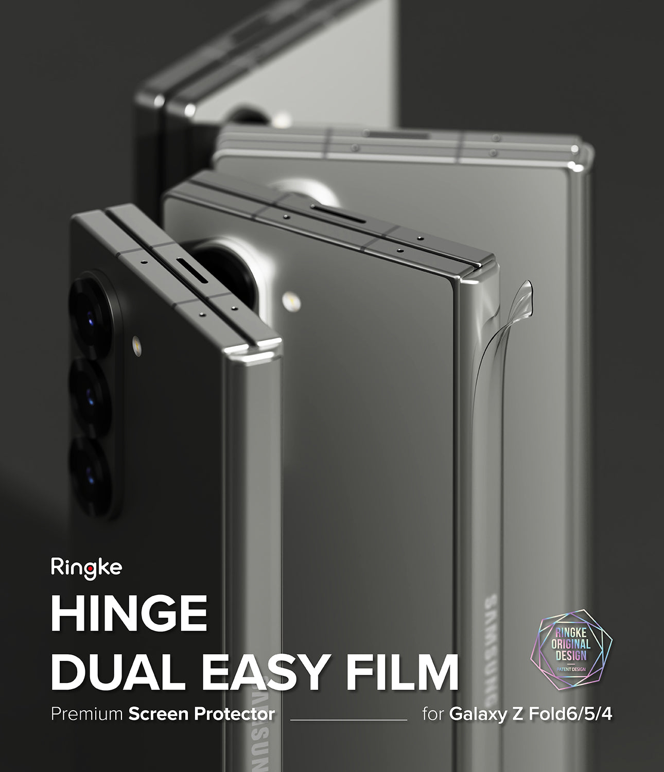 Ringke Dual Easy Hinge Protector for Samsung Galaxy Z Fold 6 / 5 / 4
