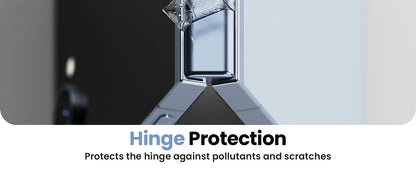 Ringke Hinge Dual Easy Film Protector Compatible for Samsung Galaxy Z Flip 6 / Flip 5 / Flip 4