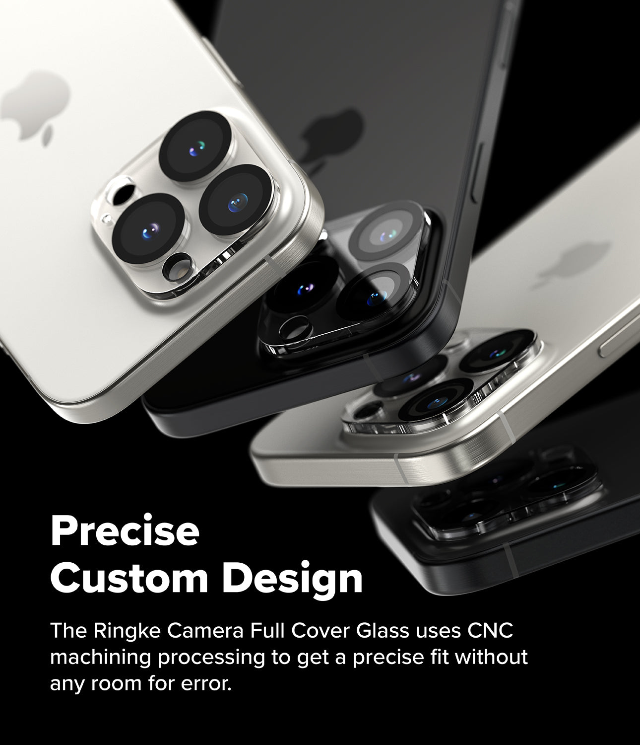 Ringke Camera Tempered Glass Protector for Apple iPhone 16 Pro / iPhone 16 Pro Max