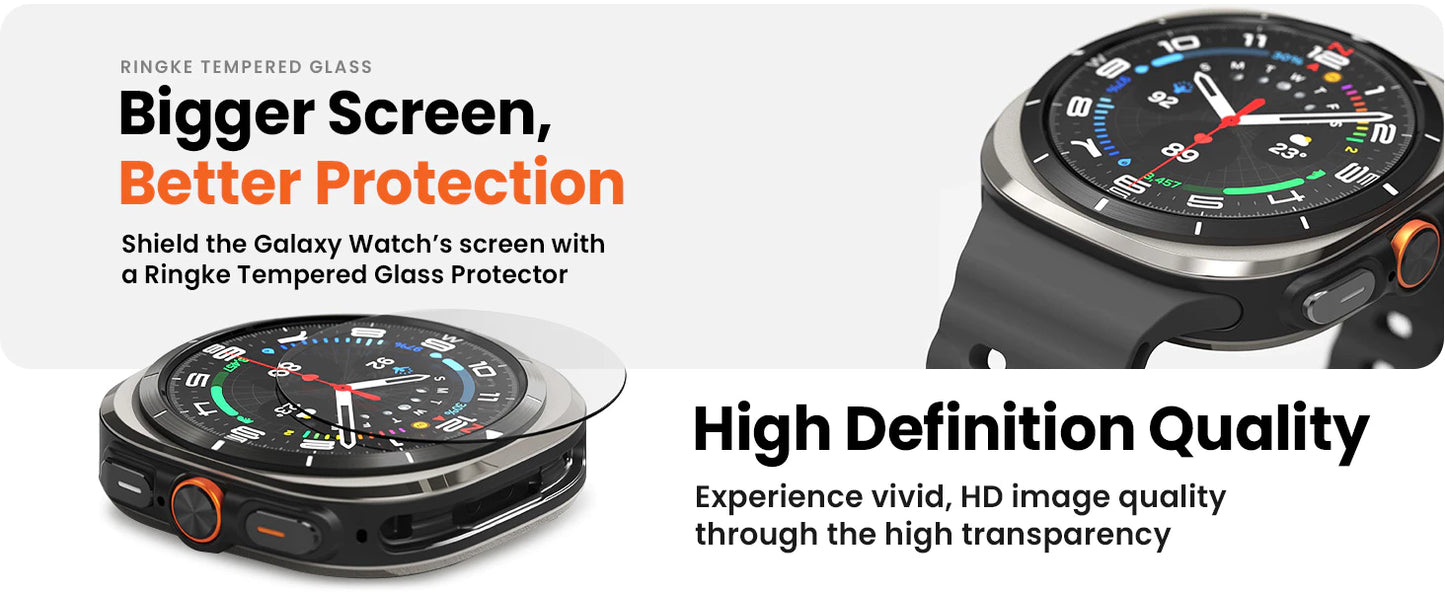 Ringke Glass Protector for Samsung Galaxy Watch Ultra 47mm - R10
